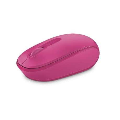 Microsoft Wireless Mobile Mouse 1850, Inalámbrico, USB, 1000DPI, Magenta