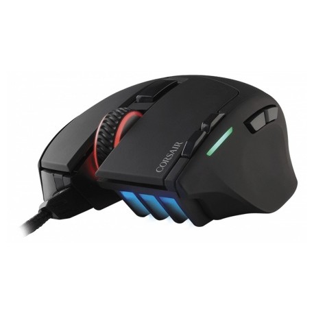 Mouse Gamer Corsair Óptico Sabre RGB, Alámbrico, USB, 10000DPI, Negro