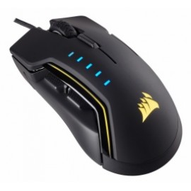 Mouse Gamer Corsair Óptico Glaive RGB, Alámbrico, USB, 16.000DPI, Negro