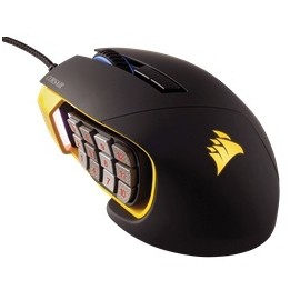 Mouse Gamer Corsair Óptico Scimitar PRO RGB, Alámbrico, USB, 16.000DPI