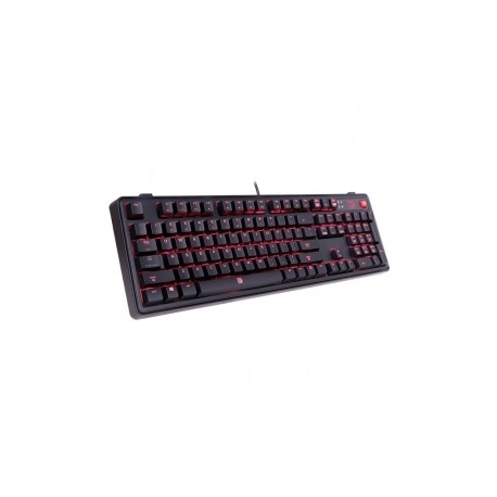 Teclado Gamer Tt sSPORTS MEKA PRO LED Rojo, Teclado Mecánico, Cherry MX Blue, Alámbrico, Negro (Inglés)