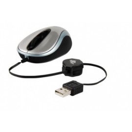 Mouse Maxell Óptico MOWR-004, Alámbrico, USB Retráctil