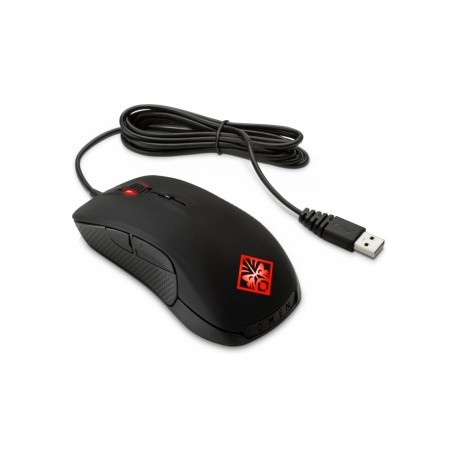 Mouse Gamer HP OMEN by SteelSeries, USB, Negro