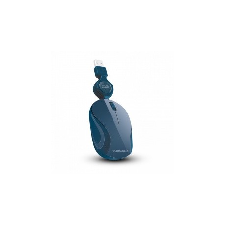 Mouse Acteck Óptico TB-01003, Alámbrico, USB, 1000DPI, Azul