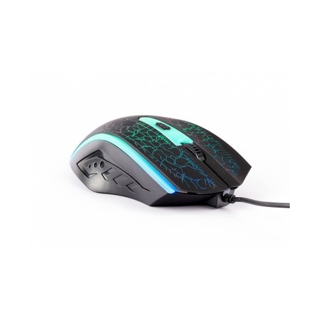 Mouse Gamer Naceb Óptico NA-592NE, Alámbrico, USB, 1200DPI, Multicolor