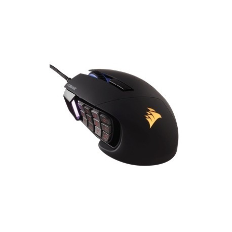 Mouse Gamer Corsair Óptico Scimitar PRO, Alámbrico, USB, 16.000DPI, Negro