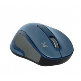 Mouse Perfect Choice Óptico PC-044741, Inalámbrico, Bluetooth, 1600DPI, Azul/Gris