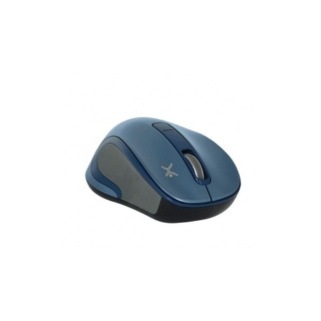 Mouse Perfect Choice Óptico PC-044741, Inalámbrico, Bluetooth, 1600DPI, Azul/Gris