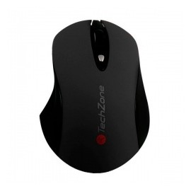 Mouse Techzone Óptico TZ16MOU01-INA, Inalámbrico, RF Inalambrico, 1600DPI, Negro