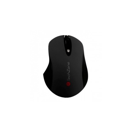 Mouse Techzone Óptico TZ16MOU01-INA, Inalámbrico, RF Inalambrico, 1600DPI, Negro