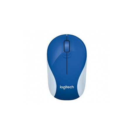 Mouse Logitech Óptico M187, RF Inalámbrico, 1000DPI, Azul