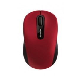 Mouse Microsoft BlueTrack 3600, Inálambrico, Bluetooth, Rojo