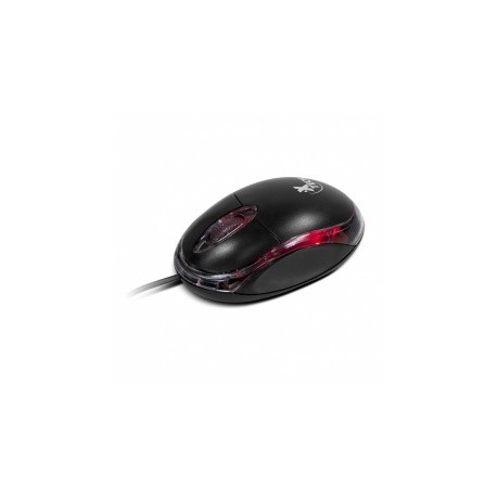 Mouse Xtech Óptico XTM-195 Alámbrico, USB, 1000DPI, Negro