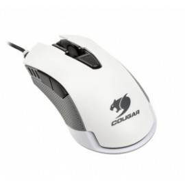 Mouse Gamer Cougar Óptico 500M, Alámbrico, USB, 4000DPI, Blanco