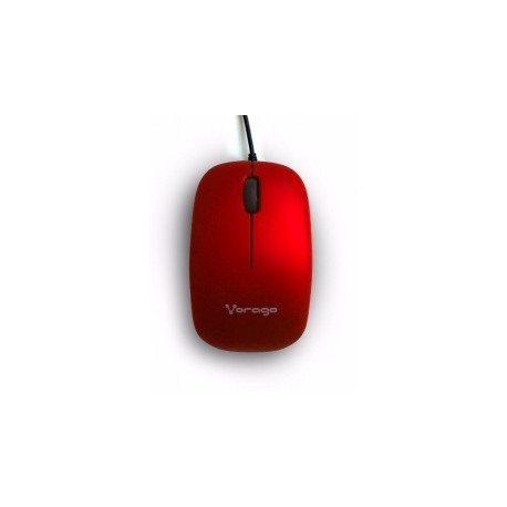 Mouse Vorago Óptico MO-206, Alámbrico, USB, 2400DPI, Rojo