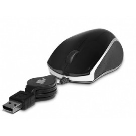 Mouse Maxell Óptico MOWR-101, Alámbrico, USB, 800DPI, Negro