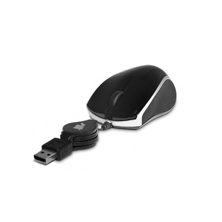 Mouse Maxell Óptico MOWR-101, Alámbrico, USB, 800DPI, Negro