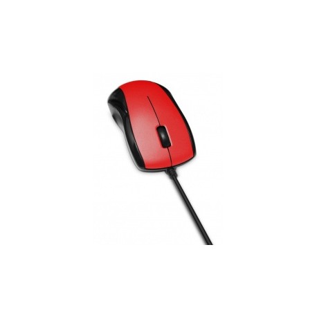 Mouse Maxell Óptico MOWR-101, Alámbrico, USB, 1000DPI, Rojo