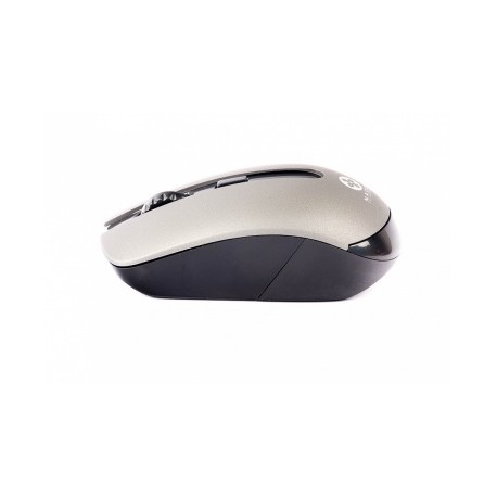 Mouse Naceb Óptico NA-594GR, Inalámbrico, USB, 1600DPI, Gris