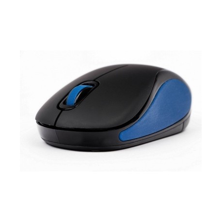 Mini Mouse Naceb Óptico NA-563A, Inalámbrico, 1000DPI, Azul