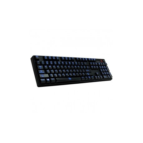 Teclado Gamer Thermaltake POSEIDON Z PLUS LED Azul, Teclado Mecánico, Blue Switch, Inalámbrico, Negro (Inglés)