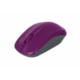 Mouse Perfect Choice Óptico Essentials PC-044833, Inalámbrico, USB, 1600DPI, Morado