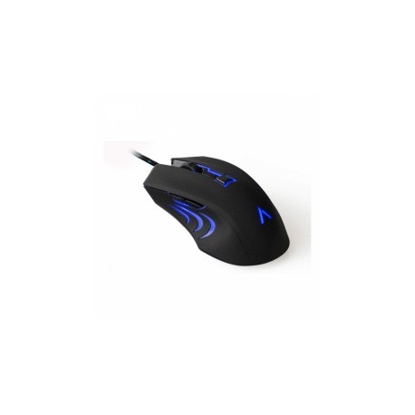 Mouse Gamer Azio Óptico GM2400, Alámbrico, USB, 2400DPI