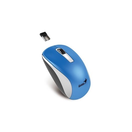 Mouse Genius BlueEye NX-7010, Inalámbrico, 1600DPI, USB