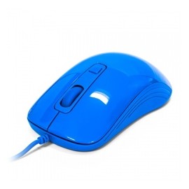 Mouse Vorago Óptico MO-102, Alámbrico, USB, 1600DPI, Azul