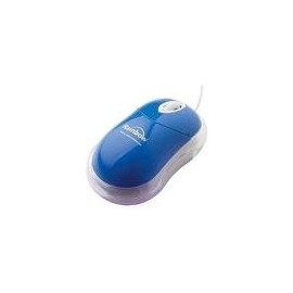 Mouse Rainbow Óptico R8680A, Alámbrico, USB, 800DPI, Azul