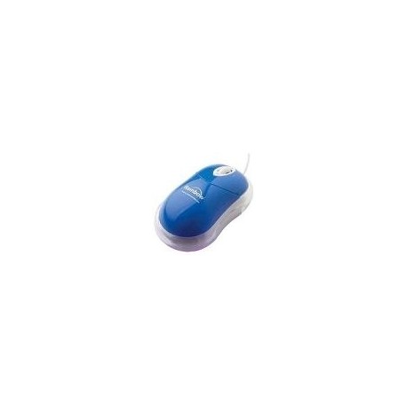 Mouse Rainbow Óptico R8680A, Alámbrico, USB, 800DPI, Azul