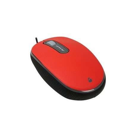 Mini Mouse Acteck Óptico WKMO-004, Alámbrico, USB, 1600DPI, Rojo