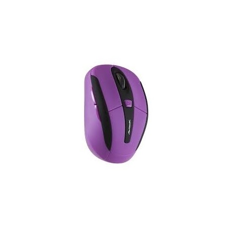 Mini Mouse Acteck Óptico Xplotion 550, Inalámbrico, USB, 1600DPI, Morado