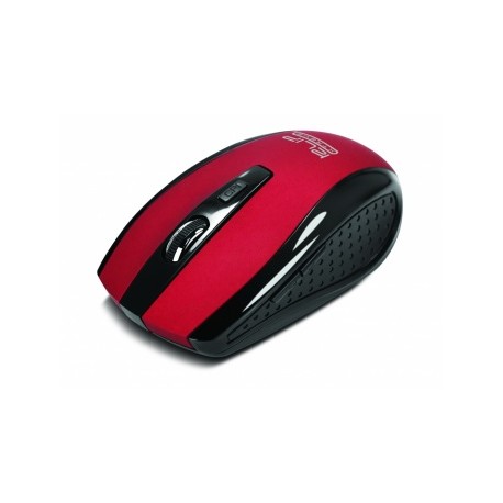 Mouse Klip Xtreme Óptico KMW-340RD, Inalámbrico, USB, 1600DPI, Rojo