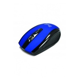 Mouse Klip Xtreme Óptico KMW-340BL, Inalámbrico, USB, 1600DPI, Azul