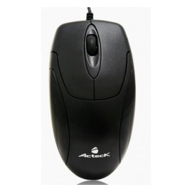 Mouse Acteck Óptico MO-200, USB, 1000DPI, Negro