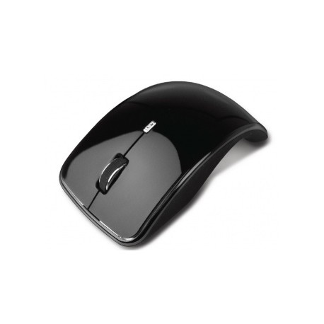 Mouse Klip Xtreme Óptico Kurve Estilizado, Inalámbrico, USB, 1600DPI, Negro