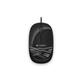 Mouse Logitech Óptico M105, Alámbrico, USB, Negro