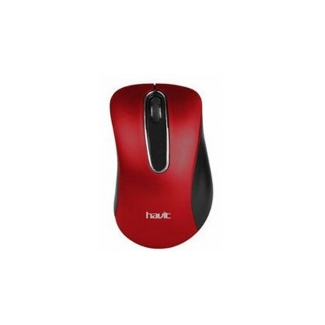 Mouse Havit Óptico HV-MS706, Alámbrico, USB, 1000DPI, Rojo