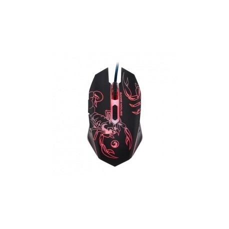 Mouse Gamer Marvo Óptico Escorpión, Alámbrico, USB, 2400DPI, Negro