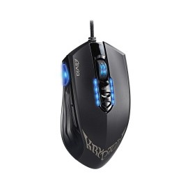 Mouse Gamer Gigabyte Láser Krypton, Alámbrico, USB, 8200DPI, Negro