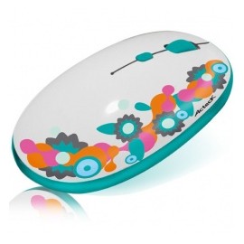 Mouse Acteck Óptico WKMI-102, Inalámbrico, USB, Nano Receptor, con Flores