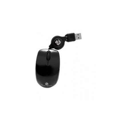 Mini Mouse Acteck Óptico True Basix MOMR-011, Alámbrico, USB, 1000DPI, Negro