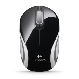 Mini Mouse Logitech Óptico M187, Inalámbrico, 1000DPI