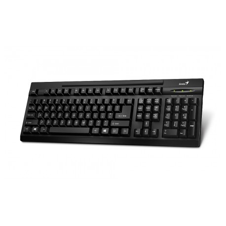 Teclado Genius Básico KB-125, Alámbrico, USB, Negro (Inglés)