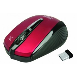 Mouse Perfect Choice Óptico WO-310, Inalámbrico, 1000DPI, USB, Rojo