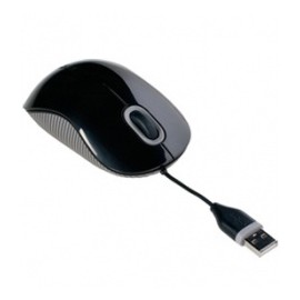 Mouse Targus Óptico AMU76US, Alámbrico, USB, Negro