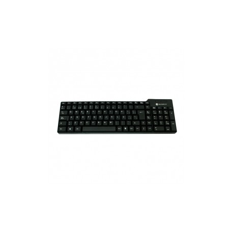 Teclado TechZone Alfanumérico TZ15KB, Alámbrico, USB, Negro (Español)