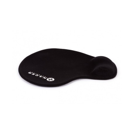 Mousepad Naceb con Descansa Muñecas de Gel NA-549NE, Negro