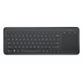 Microsoft All-in-One Media Keyboard N9Z-00004, Inalámbrico, USB, Negro (Español)